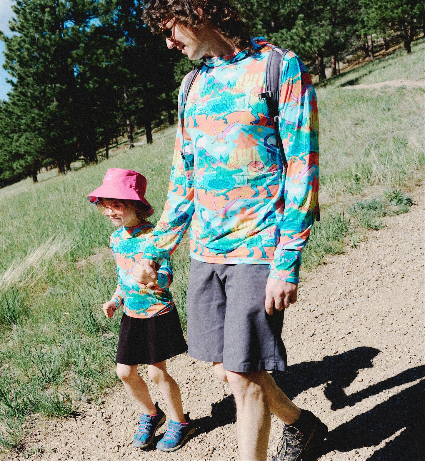 Men's Dinosaur Sun Hoodie UPF 50+